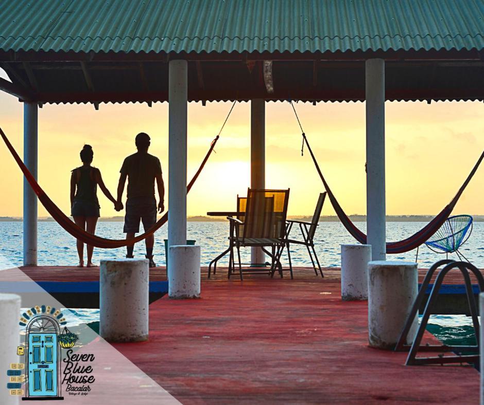 Seven Blue House Village & Lodge Bacalar Dış mekan fotoğraf