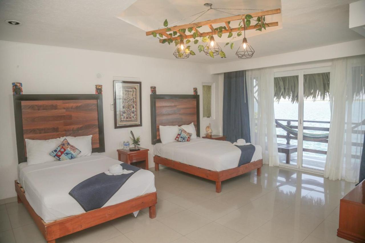 Seven Blue House Village & Lodge Bacalar Dış mekan fotoğraf