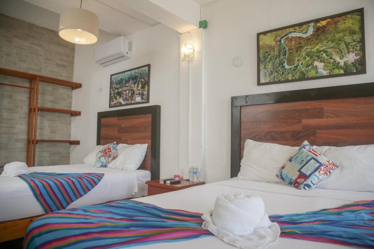 Seven Blue House Village & Lodge Bacalar Dış mekan fotoğraf