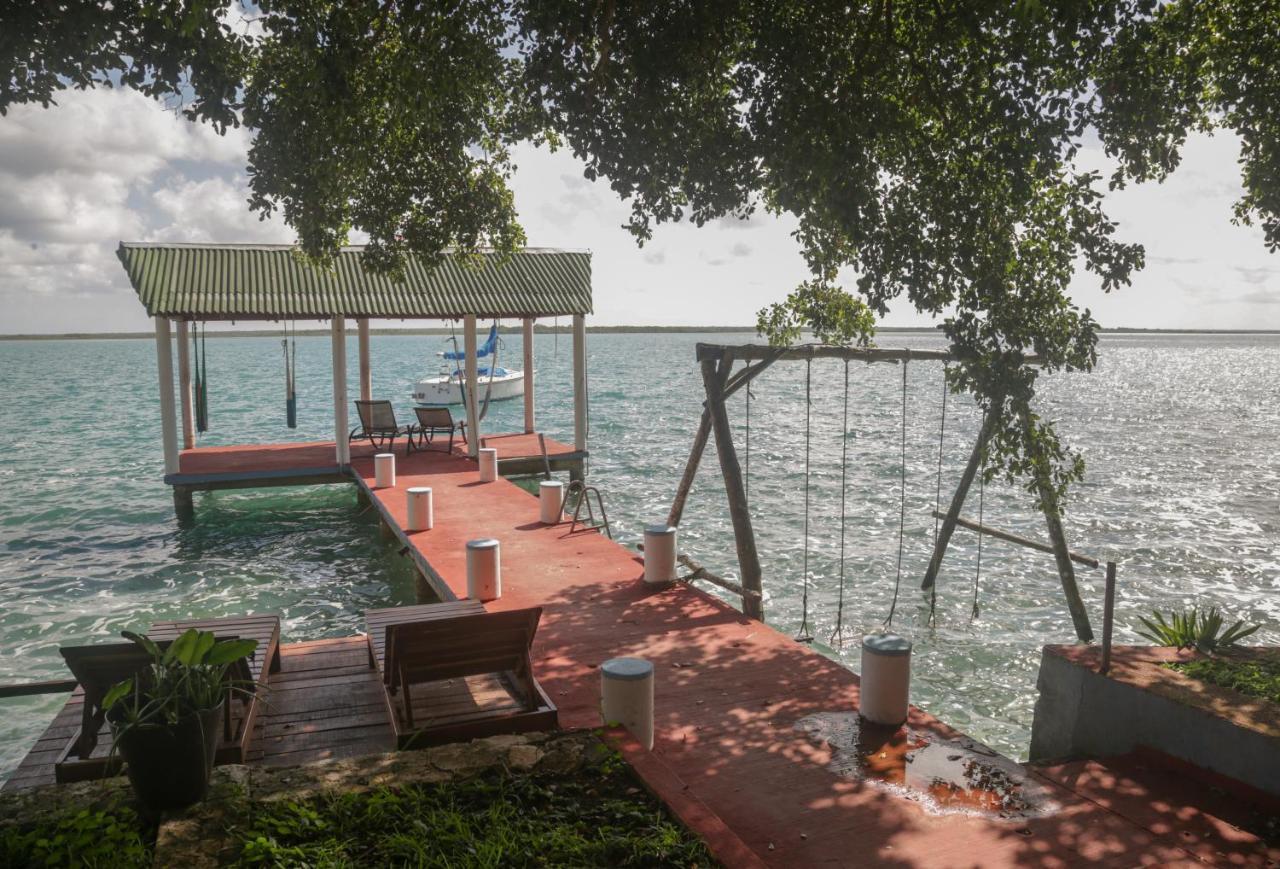 Seven Blue House Village & Lodge Bacalar Dış mekan fotoğraf